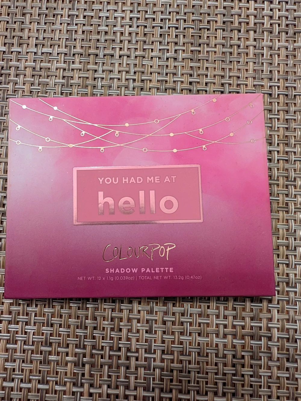 Colourpop Warm Rose & Bronze Eyeshadow Palette